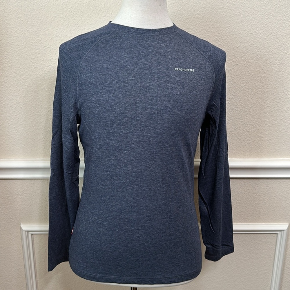 Craghoppers  NOSILIFE BAYAME T-Shirt - Soft Navy Marled